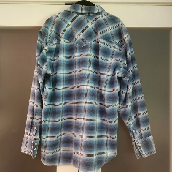 Wrangler Cowboy Brushpopper Longsleeve Button-up Shirt - Picture 10 of 10